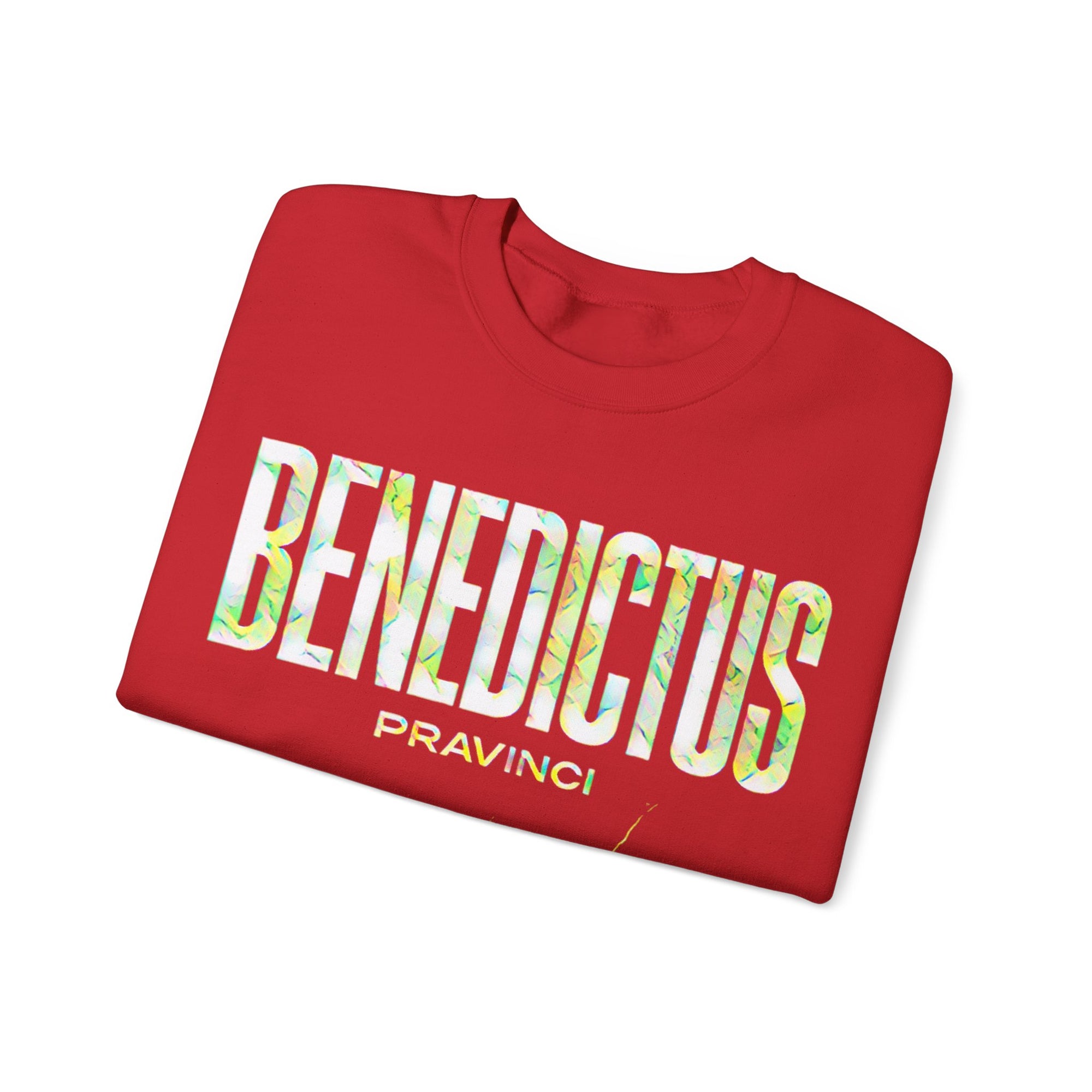 Pravinci Benedictus Labor Iridescente – Red Sweatshirt