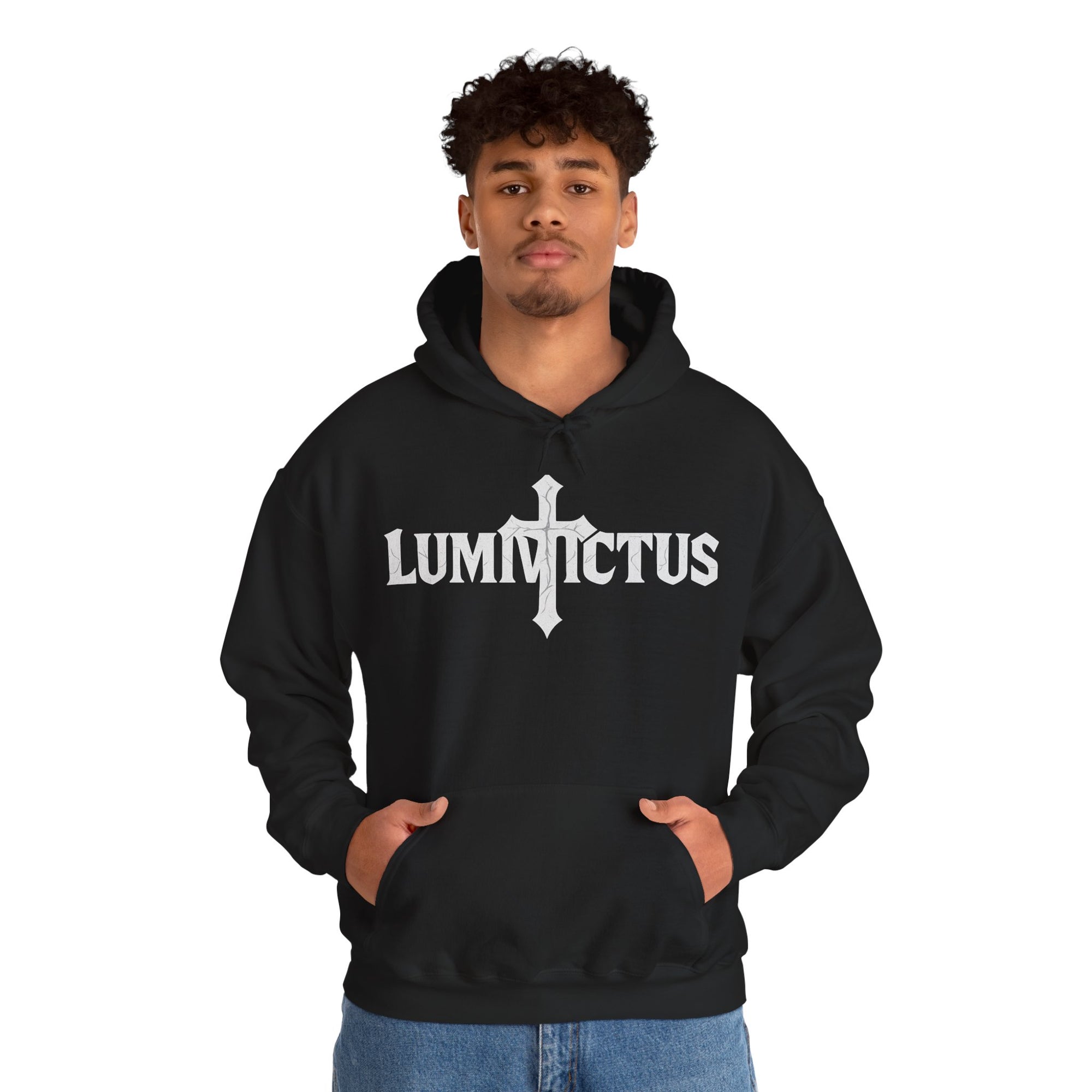 Pravinci Lumivictus Monocromia White - Hooded Sweatshirt
