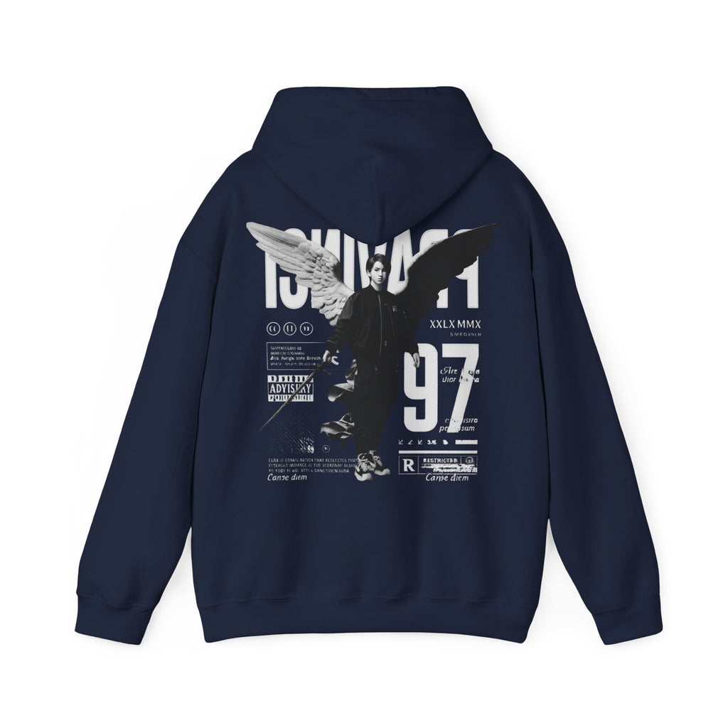 Pravinci Imperium Monocromia - Navy Hooded Sweatshirt
