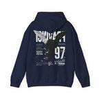 Pravinci Imperium Monocromia - Navy Hooded Sweatshirt