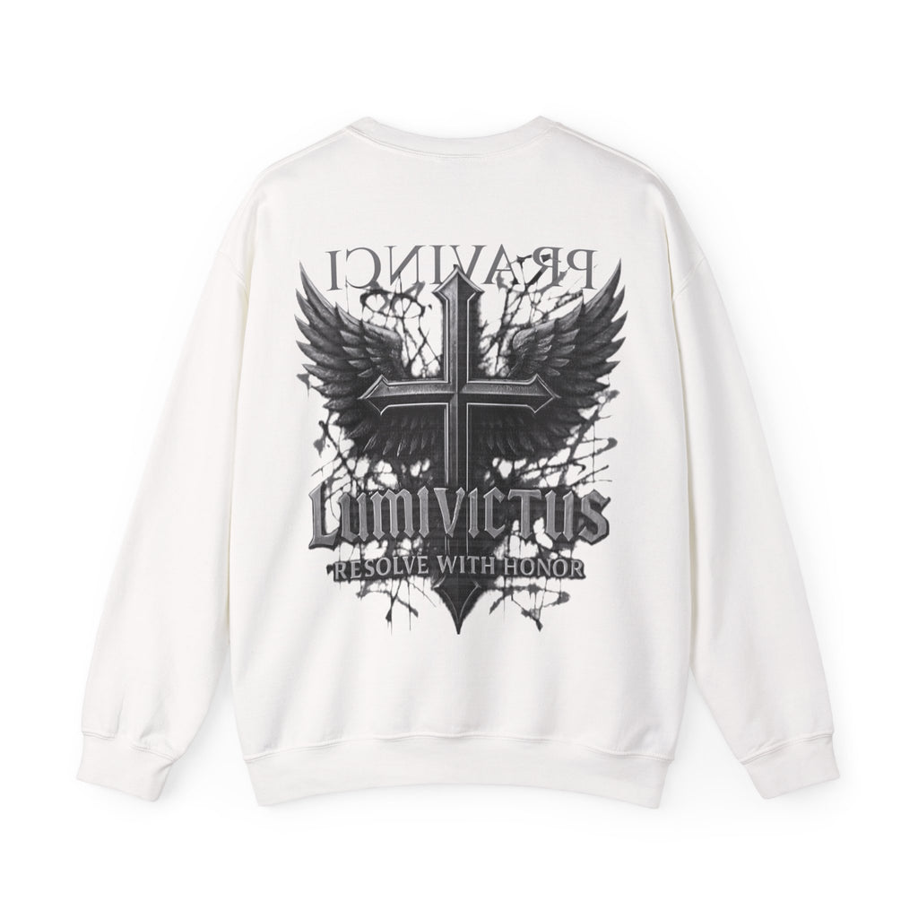 Pravinci Lumivictus Monochromia Black - Crewneck Sweatshirt