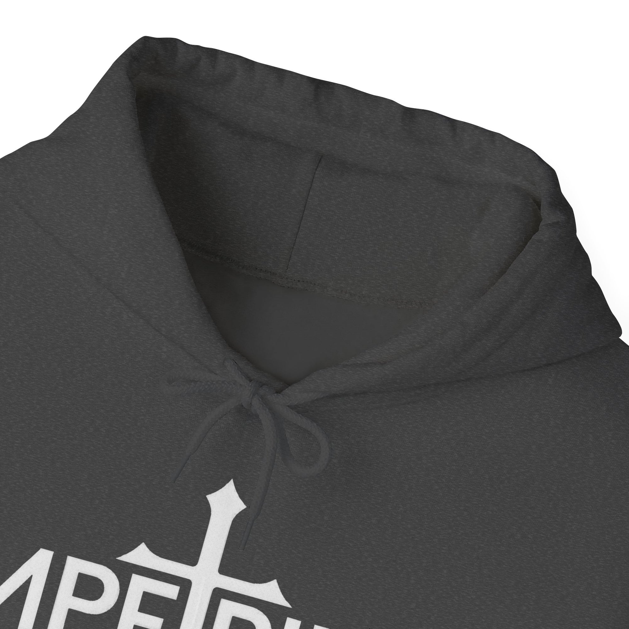 Pravinci Imperium Monocromia - Dark Heather Hooded Sweatshirt