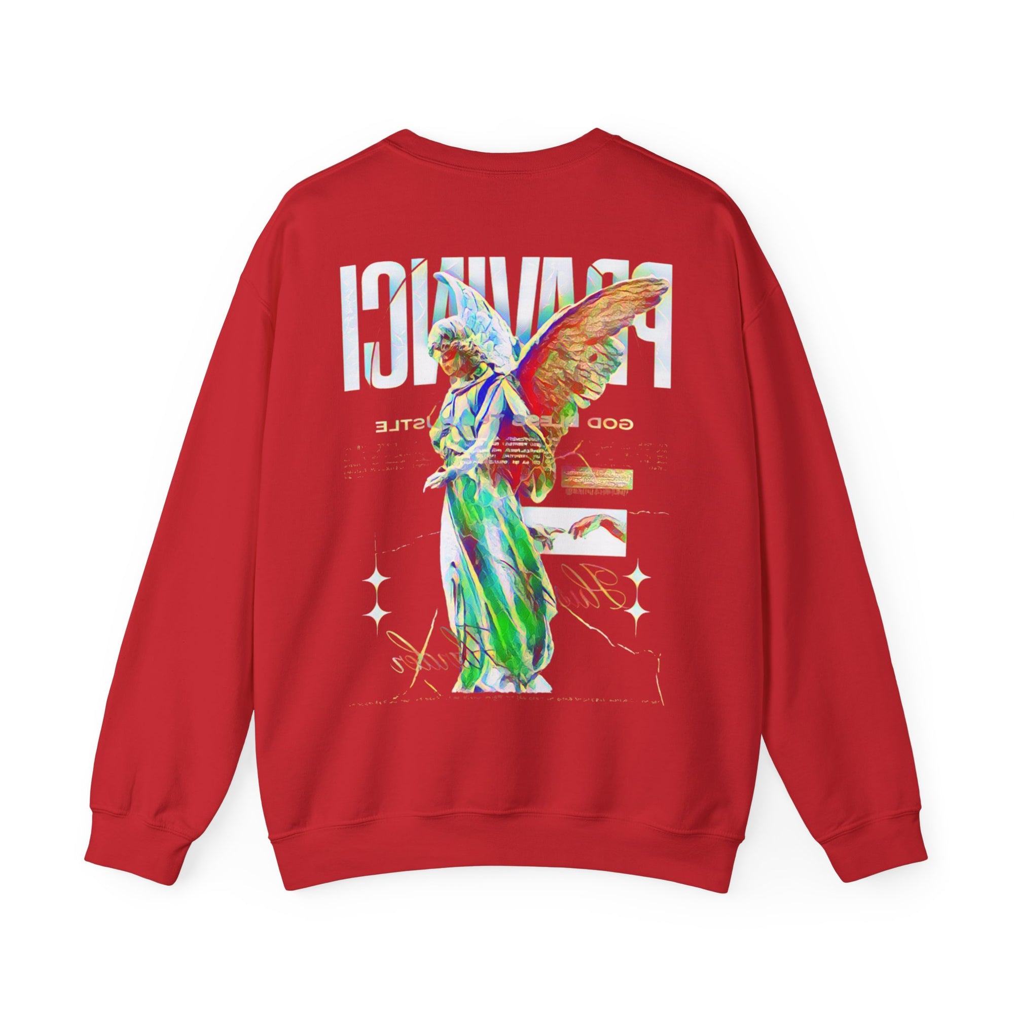 Pravinci Benedictus Labor Iridescente – Red Sweatshirt