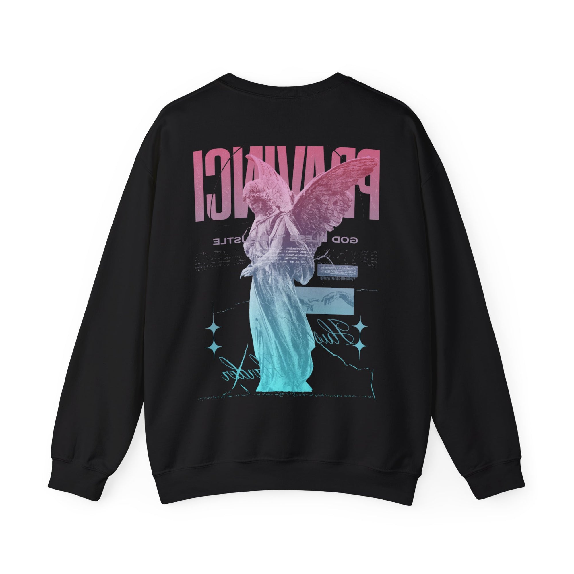 Pravinci Benedictus Labor Iridescente – Black Sweatshirt