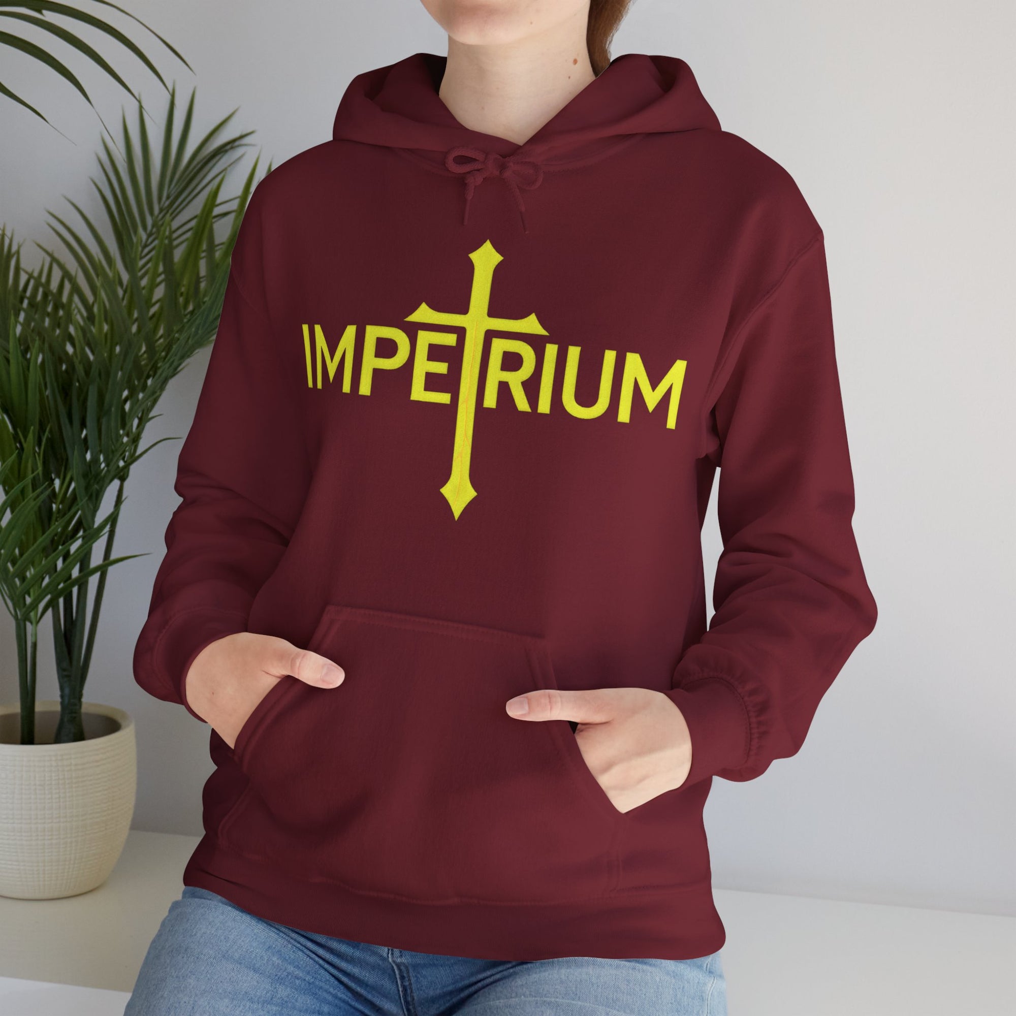 Pravinci Imperium - Garnet Hooded Sweatshirt