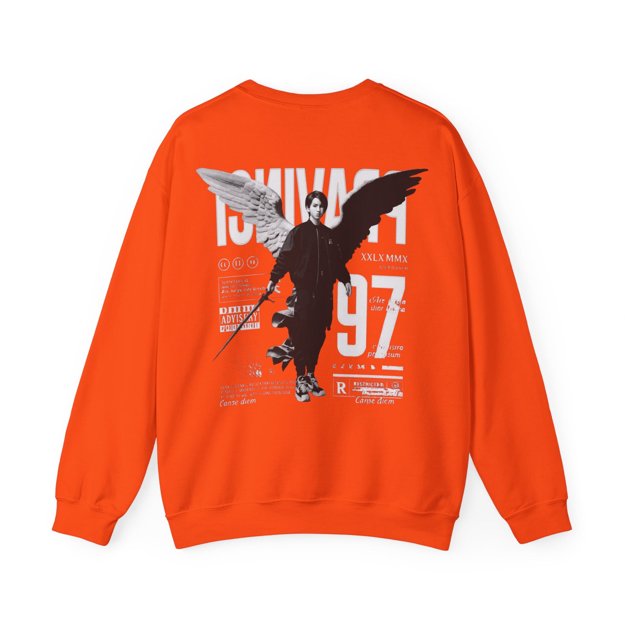 Pravinci Imperium Monocromia - Orange Sweatshirt
