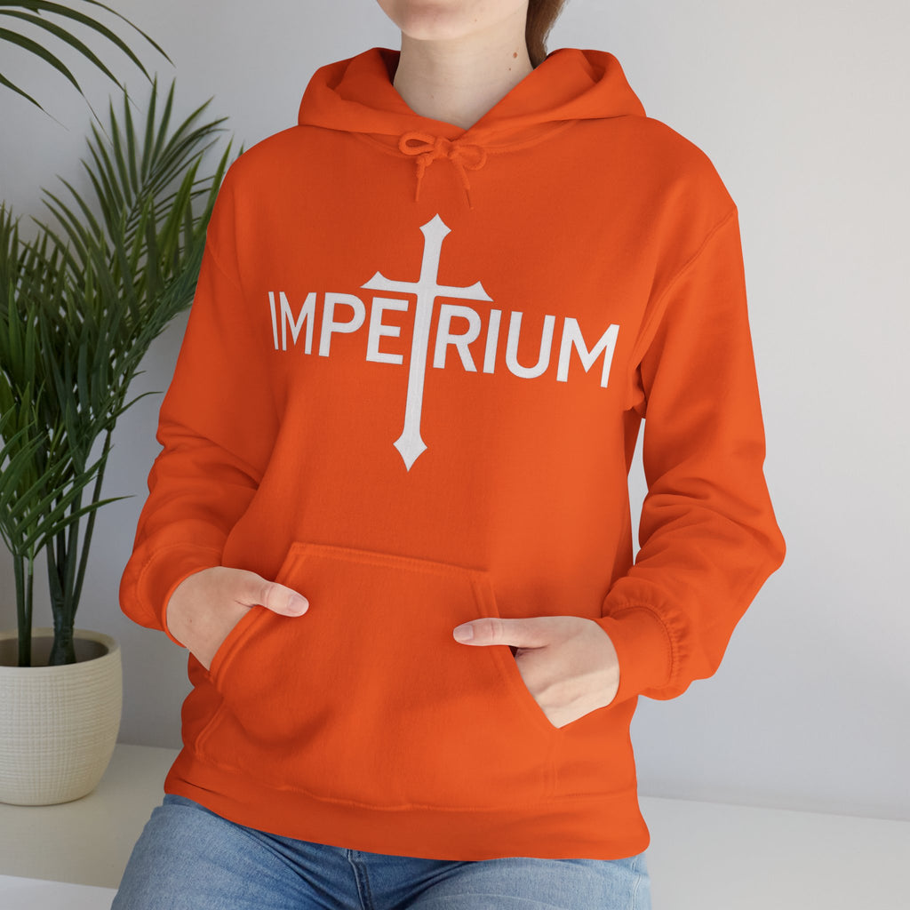Pravinci Imperium Monocromia - Orange Hooded Sweatshirt