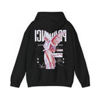 Pravinci Benedictus Labor Iridescente – Black Hooded Sweatshirt