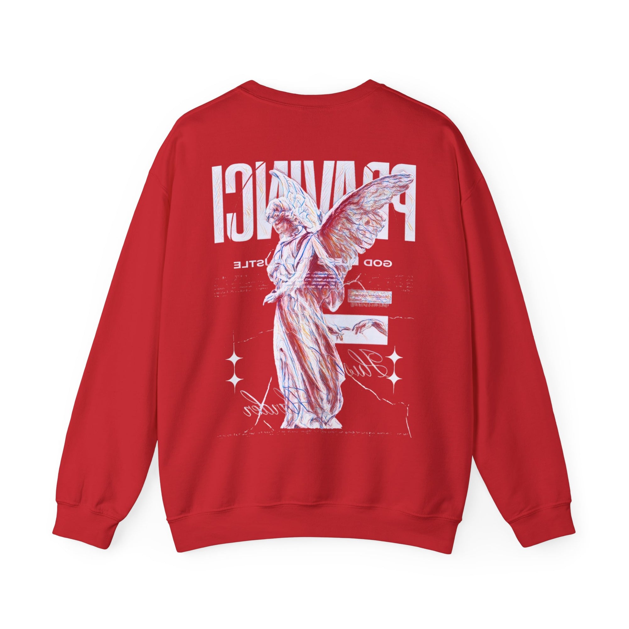 Pravinci Benedictus Labor Iridescente – Red Sweatshirt