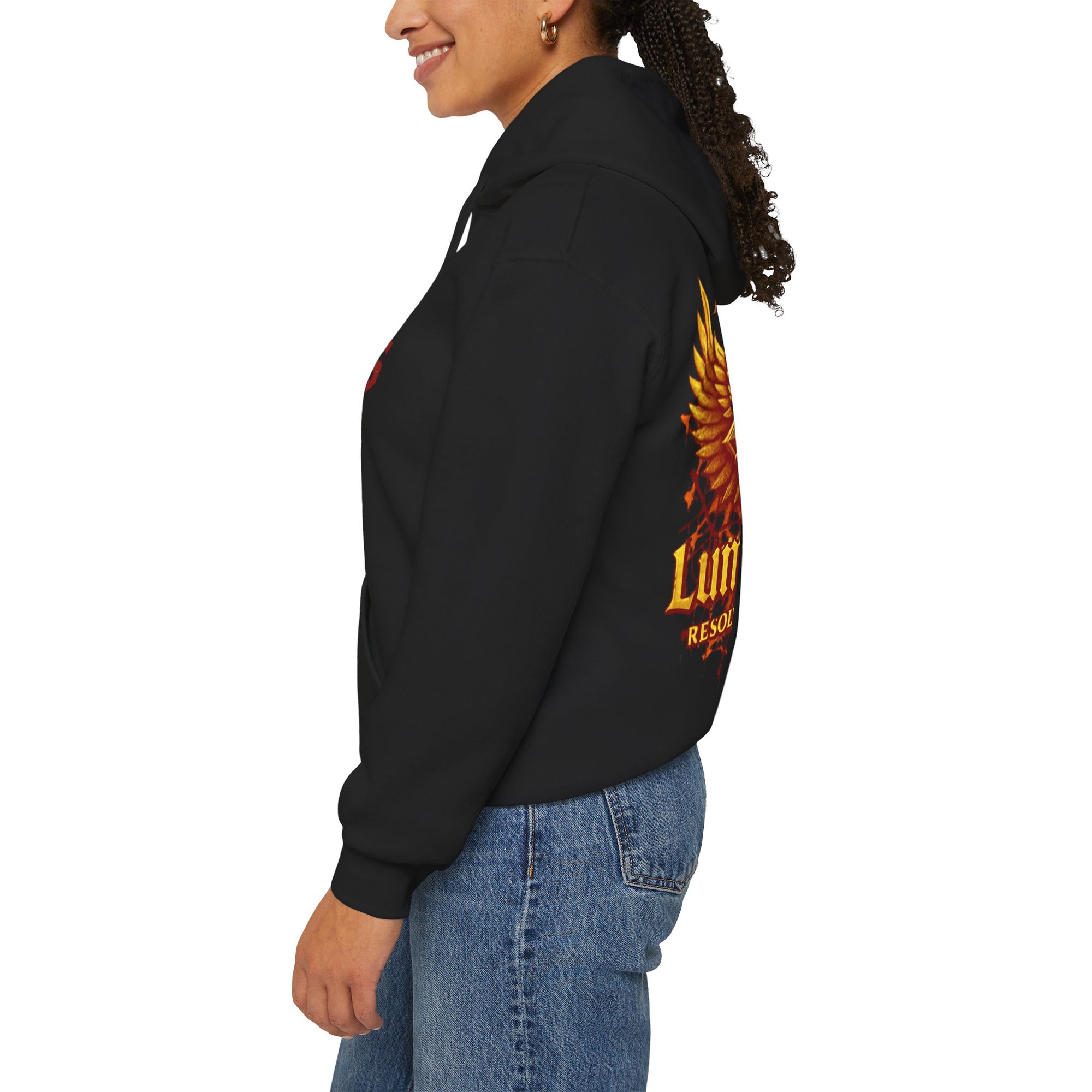 Pravinci Lumivictus Iridescente Orange - Hooded Sweatshirt