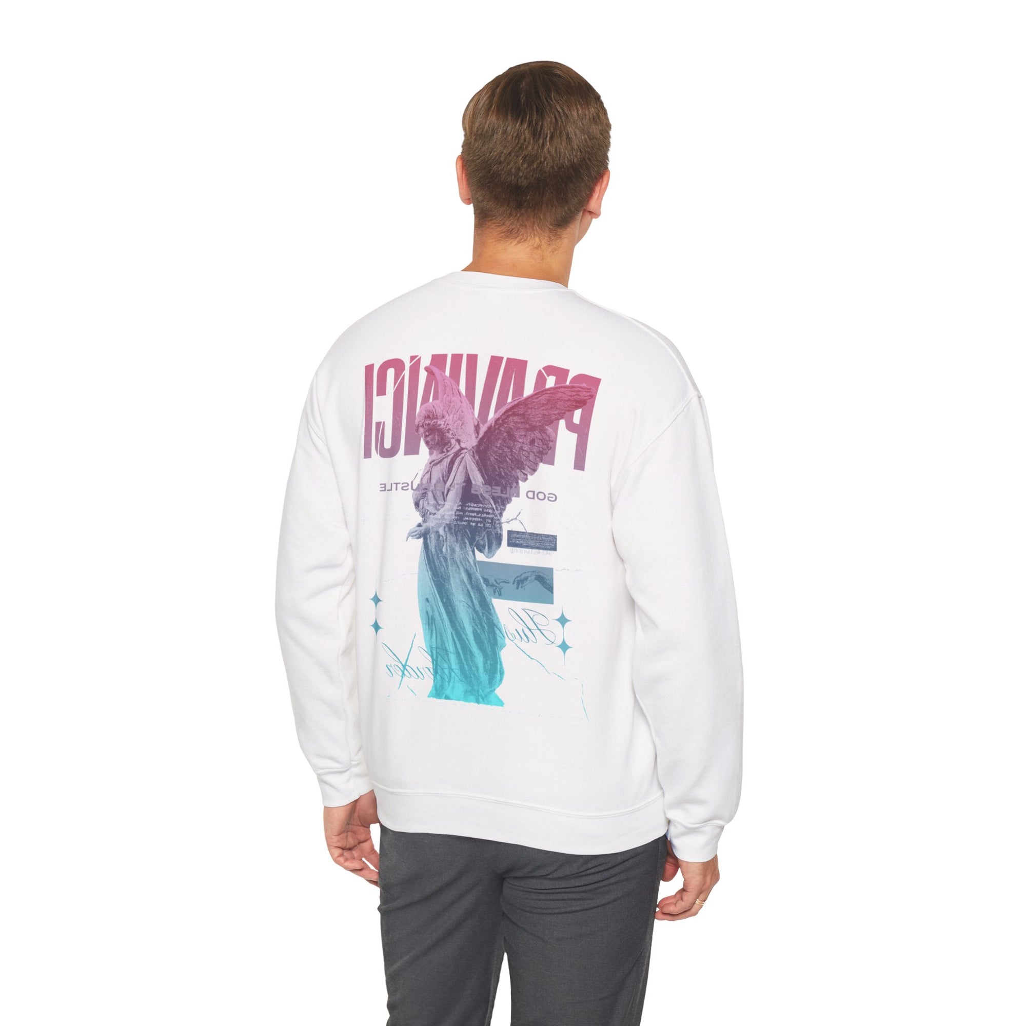 Pravinci Benedictus Labor Iridescente – White Sweatshirt