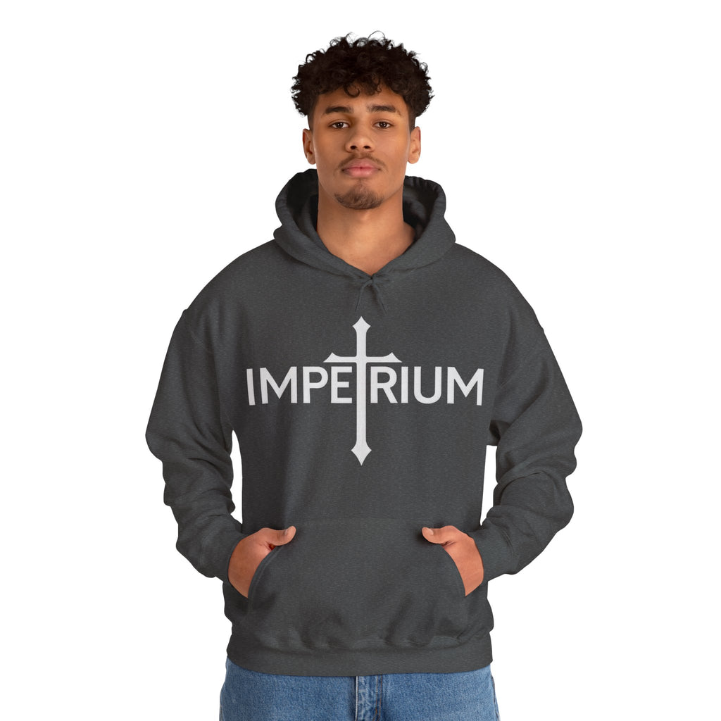 Pravinci Imperium Monocromia - Dark Heather Hooded Sweatshirt