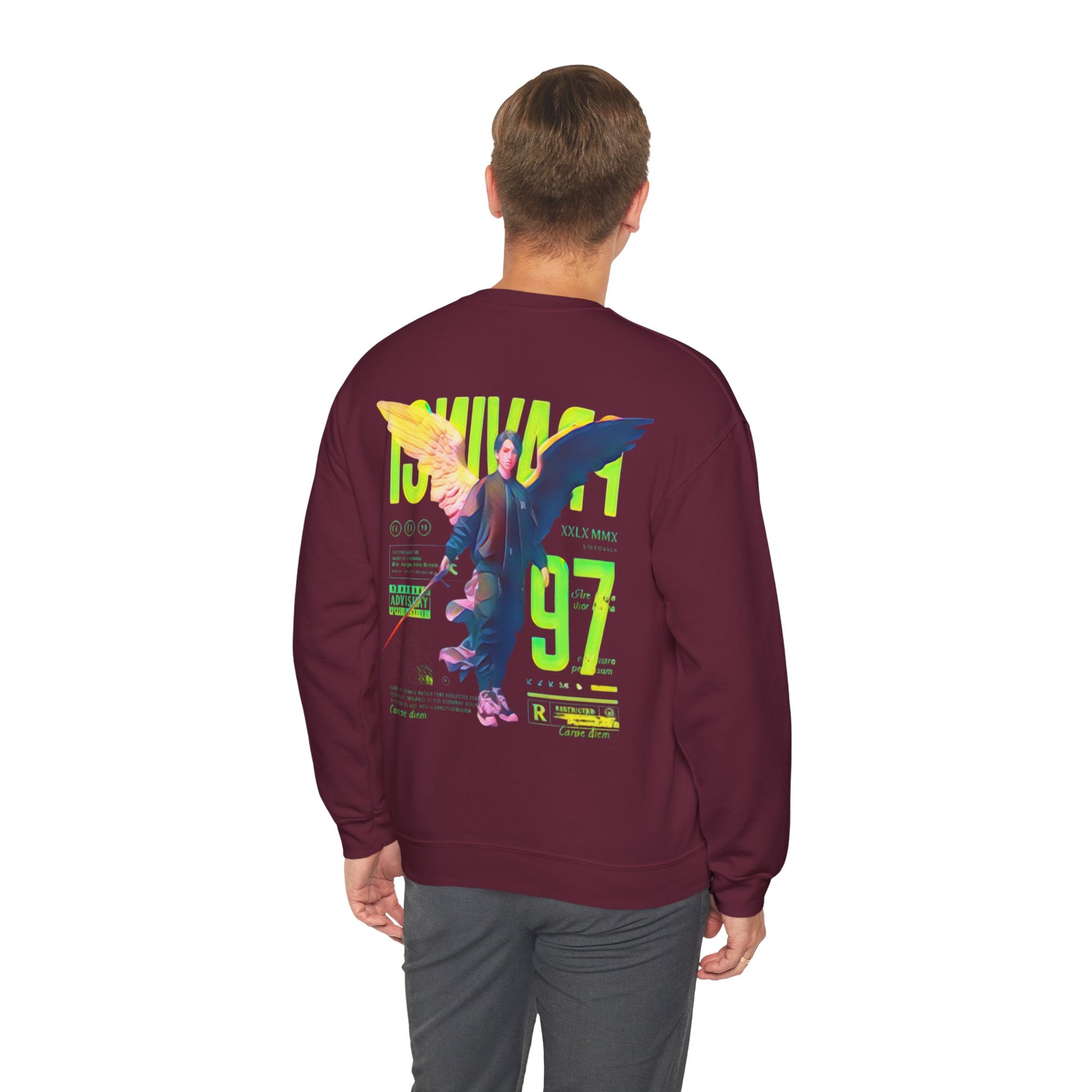 Pravinci Imperium Iridescente - Maroon Sweatshirt