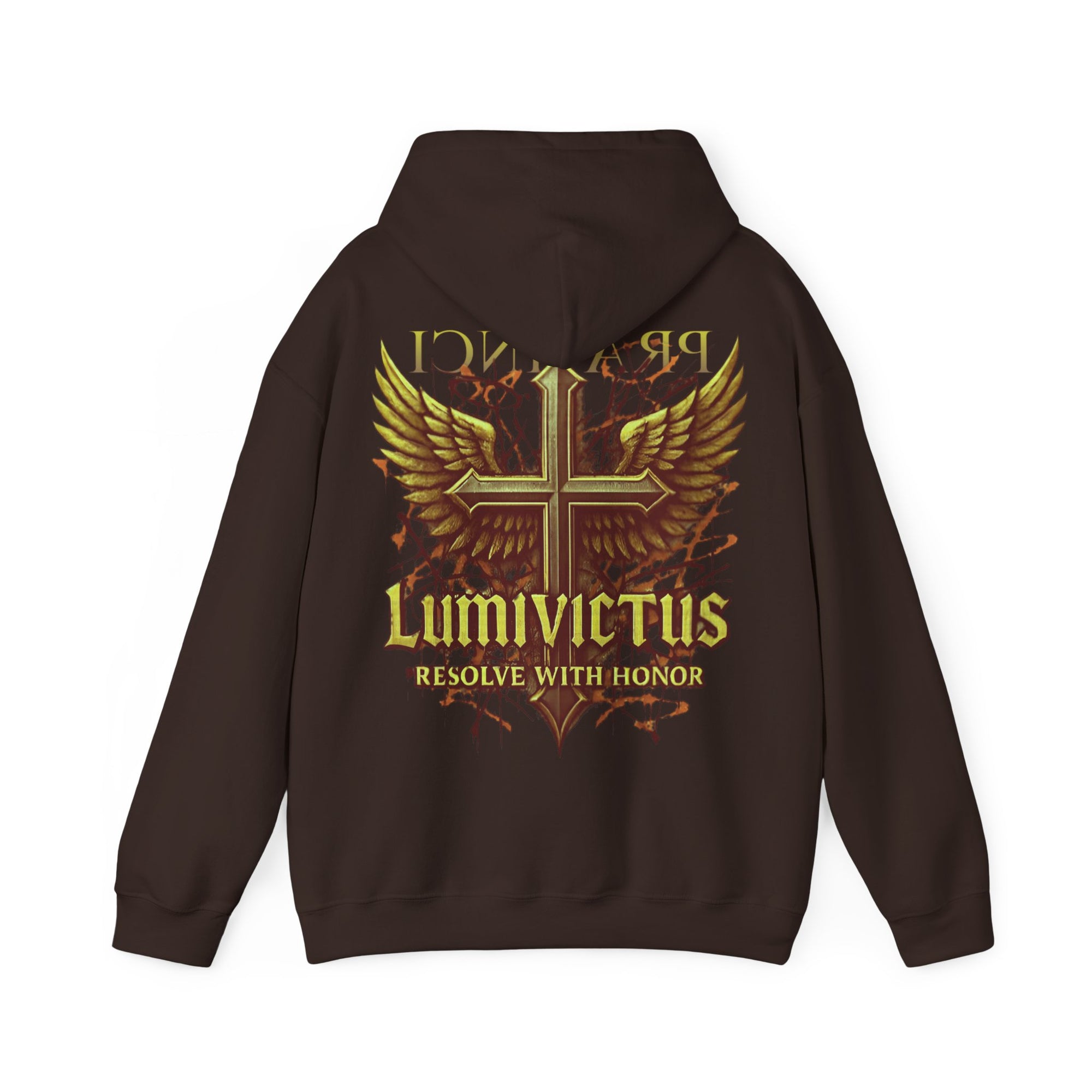 Pravinci Lumivictus Iridescente Brown - Hooded Sweatshirt