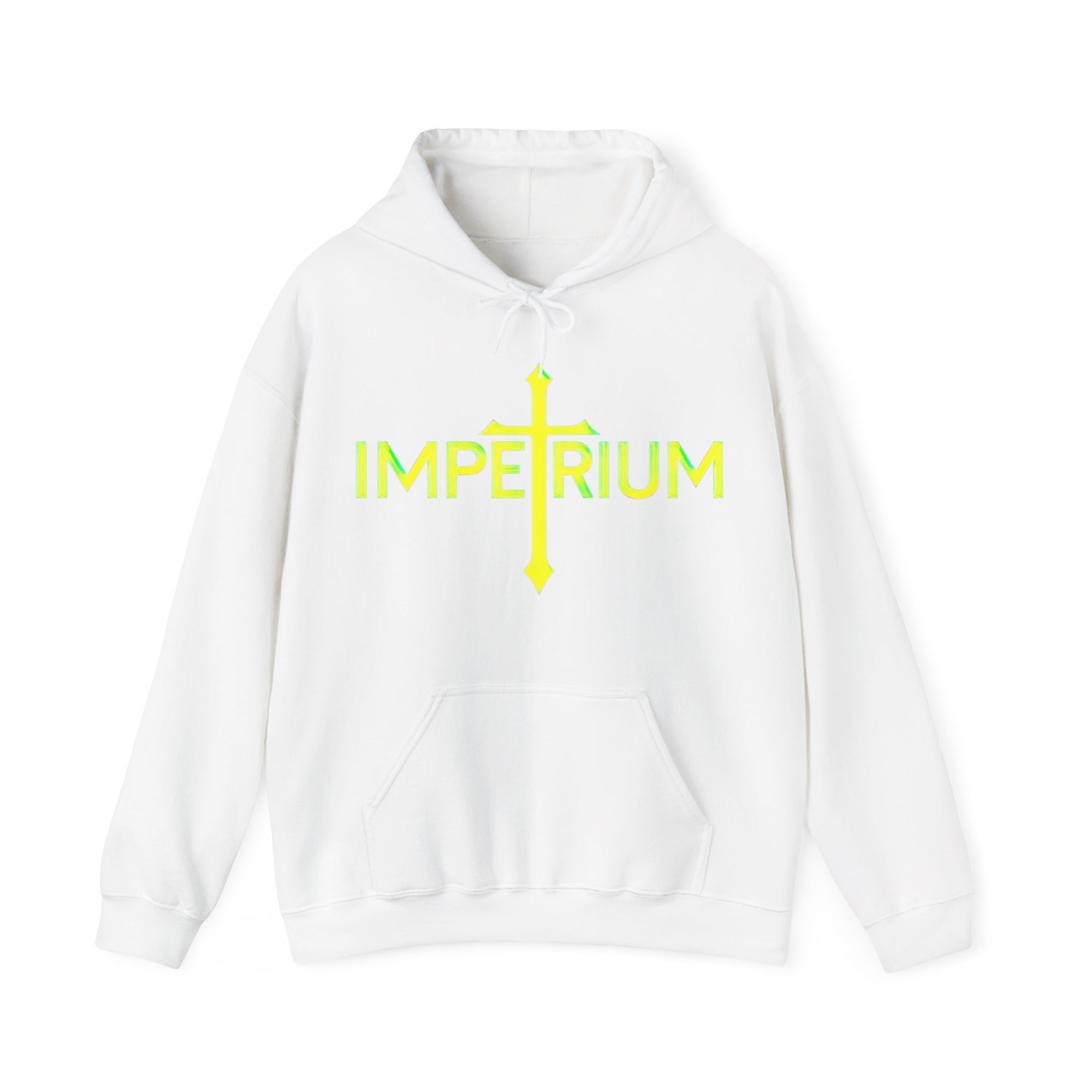Pravinci Imperium Iridescente - White Hooded Sweatshirt