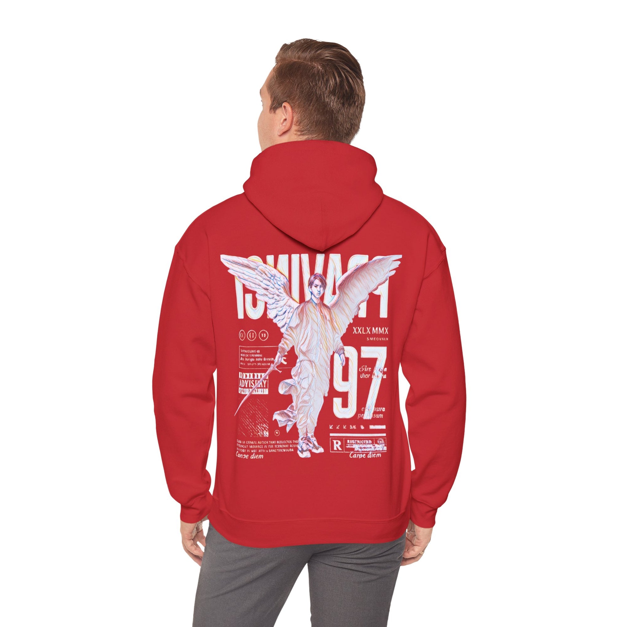 Pravinci Imperium - Red Hooded Sweatshirt