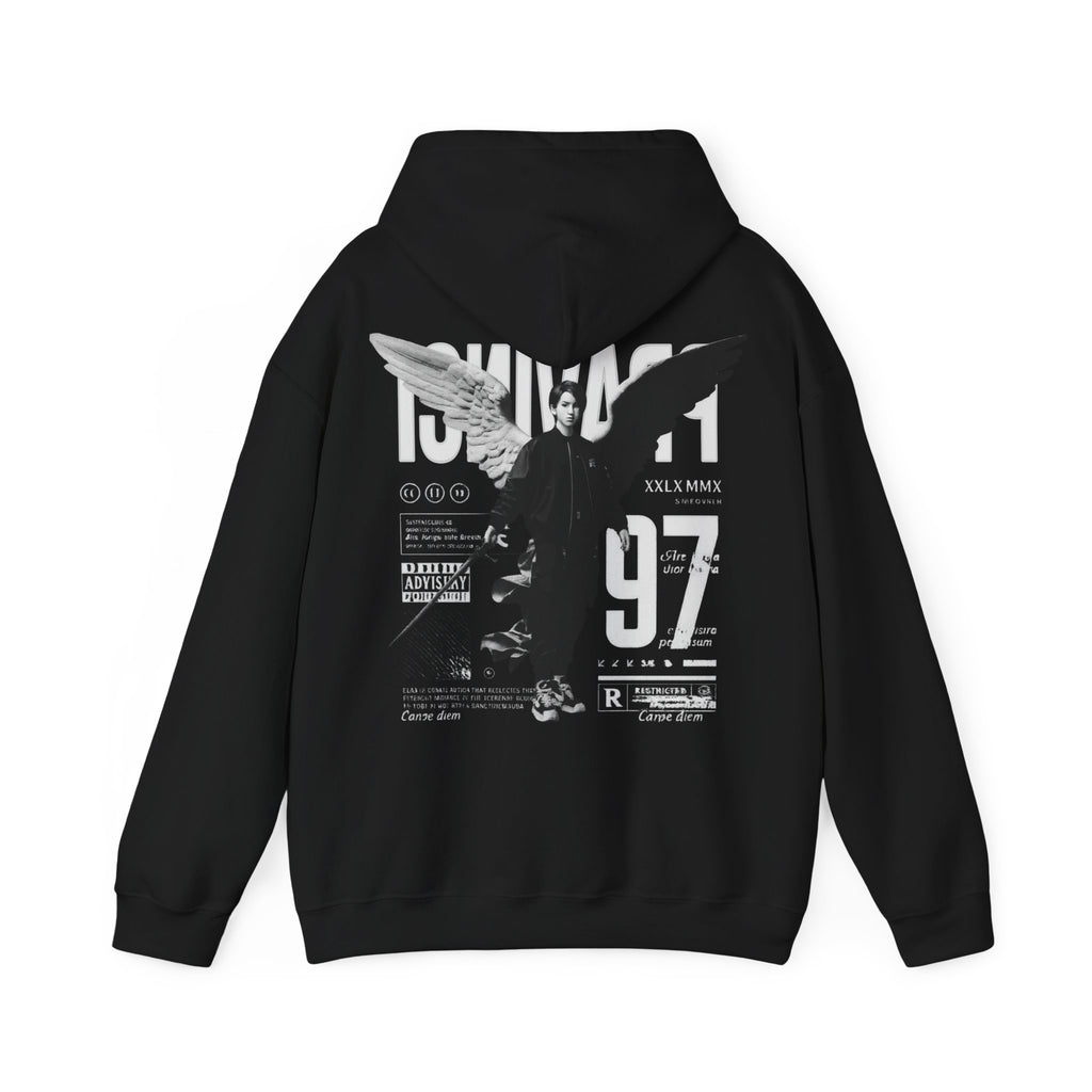 Pravinci Imperium Monocromia - Black Hooded Sweatshirt