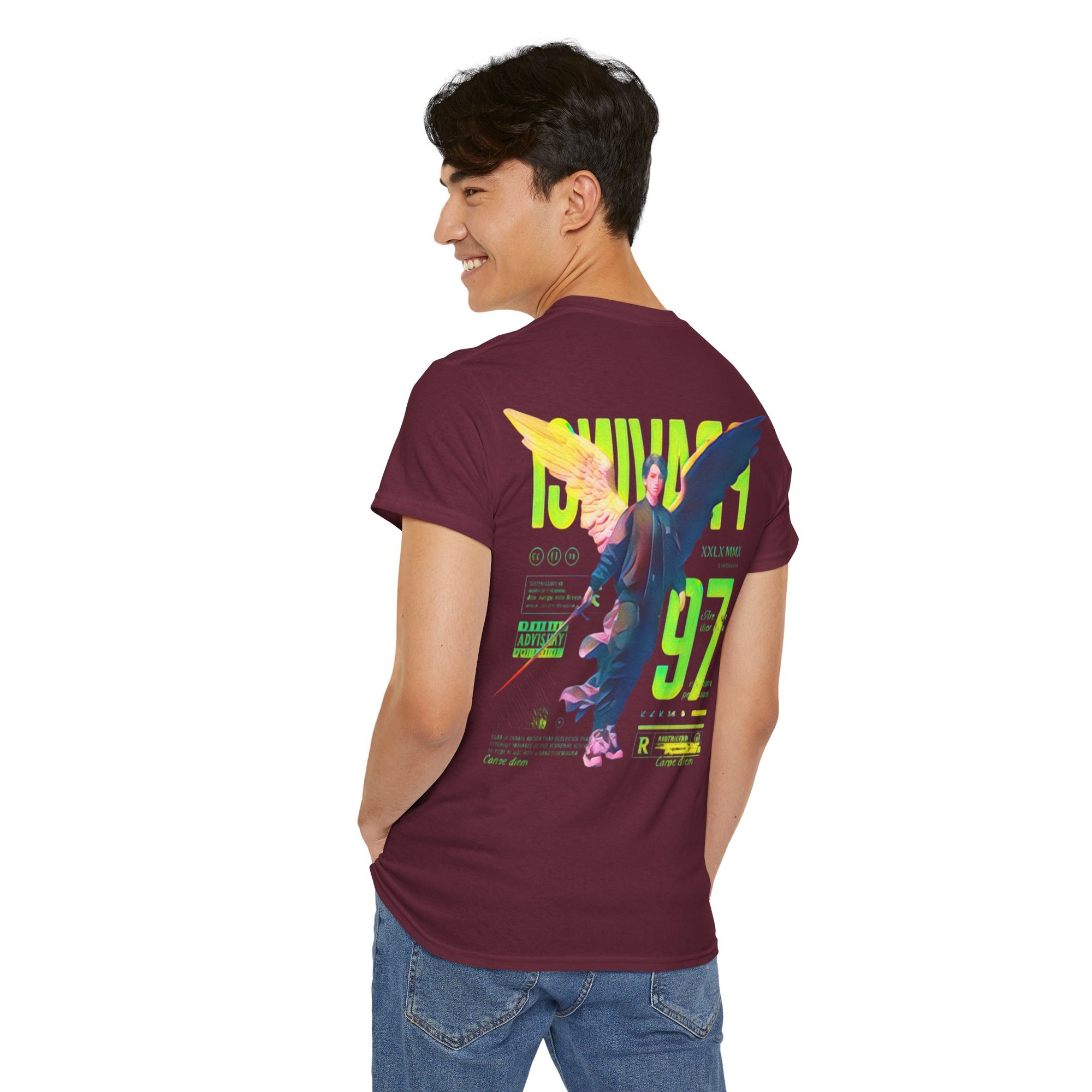 Pravinci Imperium Iridescente - Maroon T-Shirt