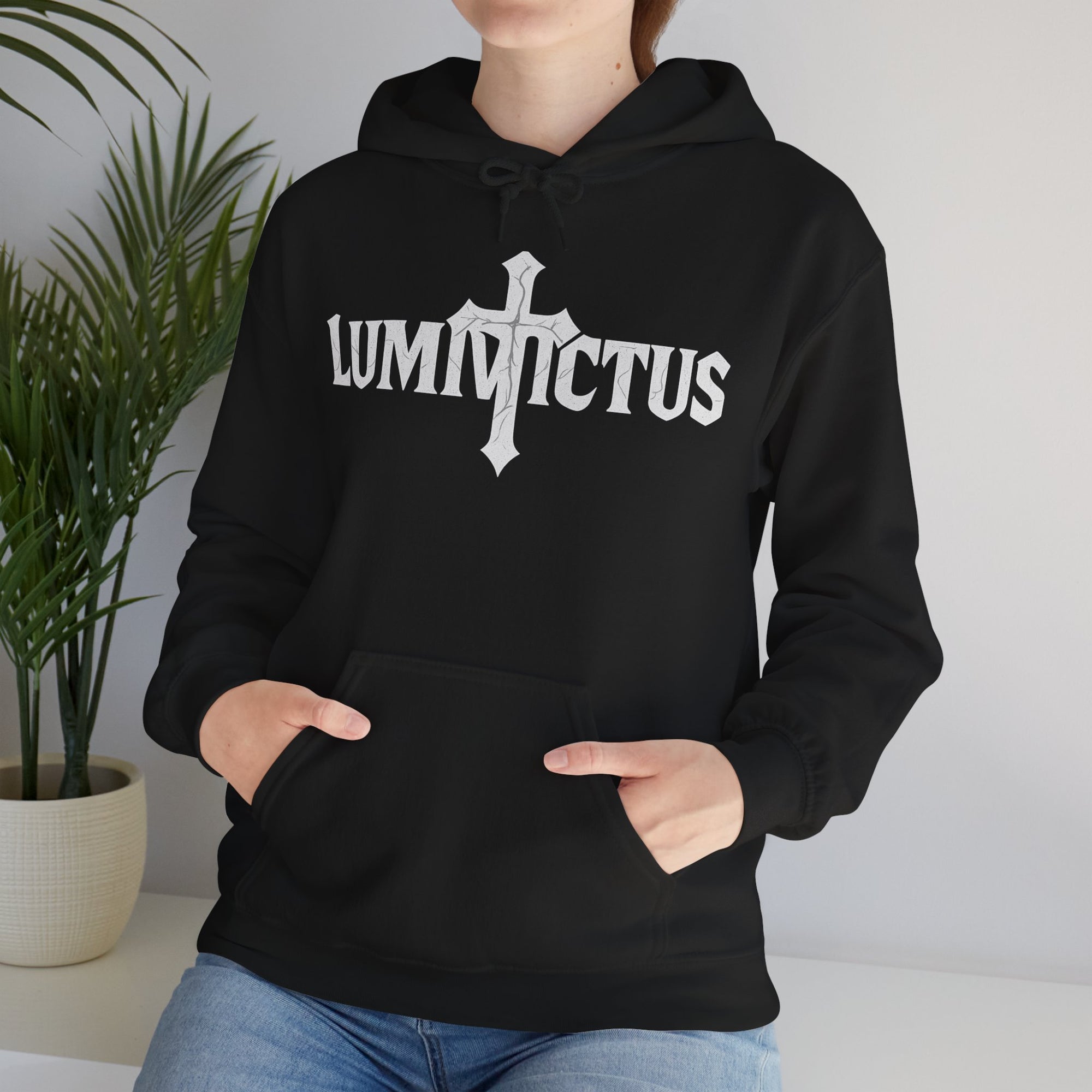 Pravinci Lumivictus Monocromia White - Hooded Sweatshirt