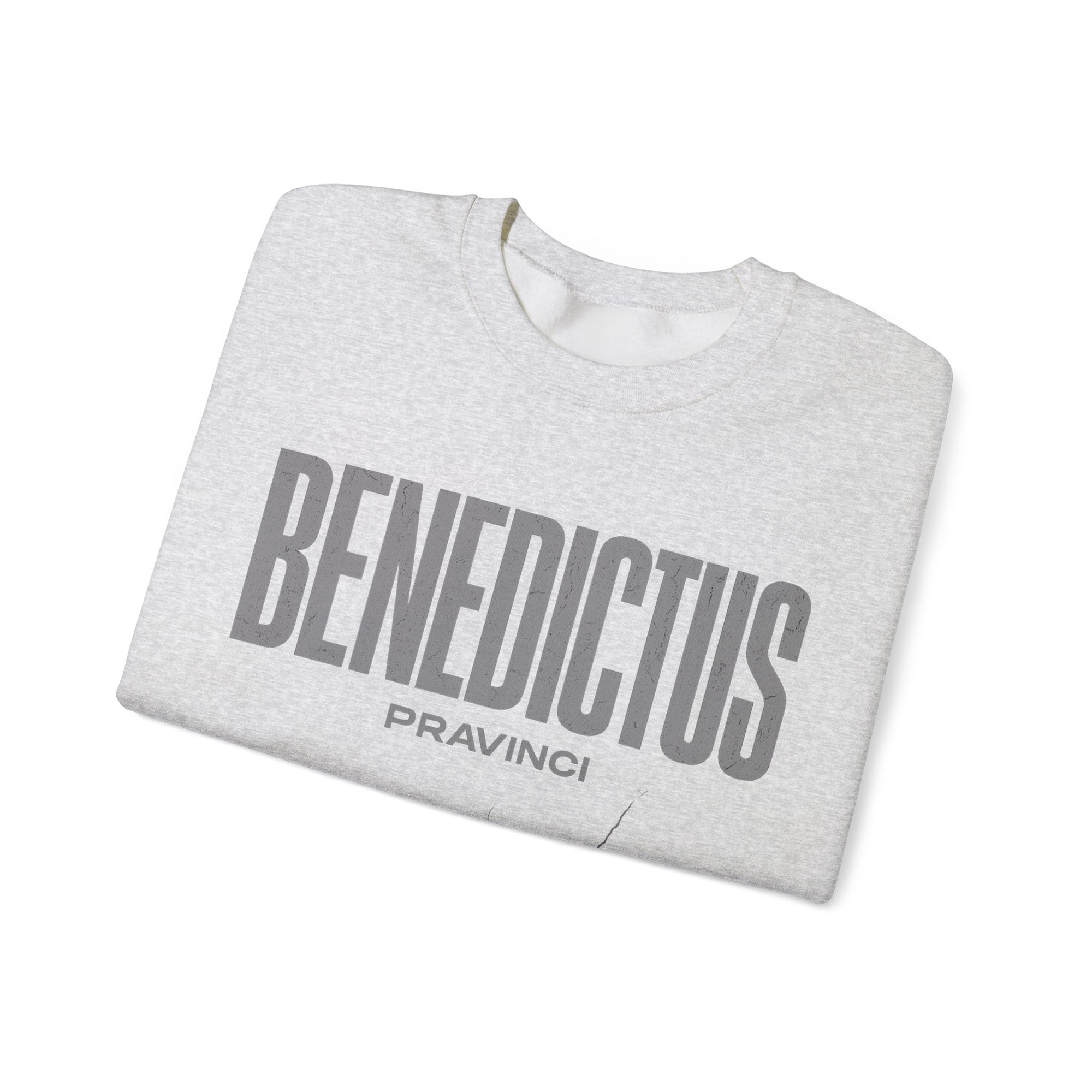Pravinci Benedictus Labor Monocromia – Ash Sweatshirt