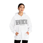 Pravinci Benedictus Labor Monocromia – White Hooded Sweatshirt