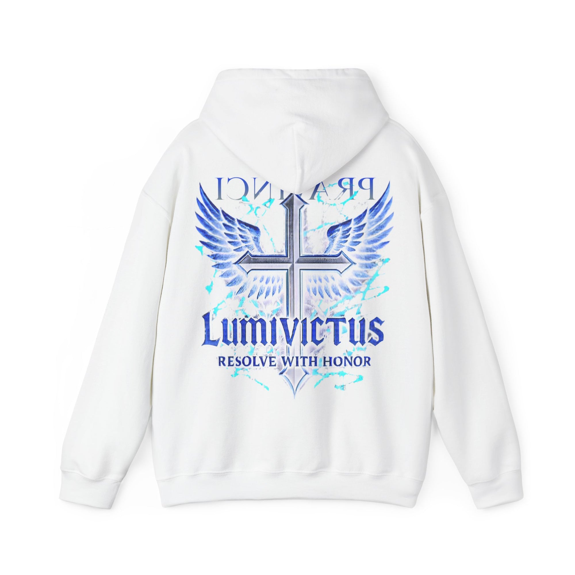 Pravinci Lumivictus Iridescente Blue - Hooded Sweatshirt