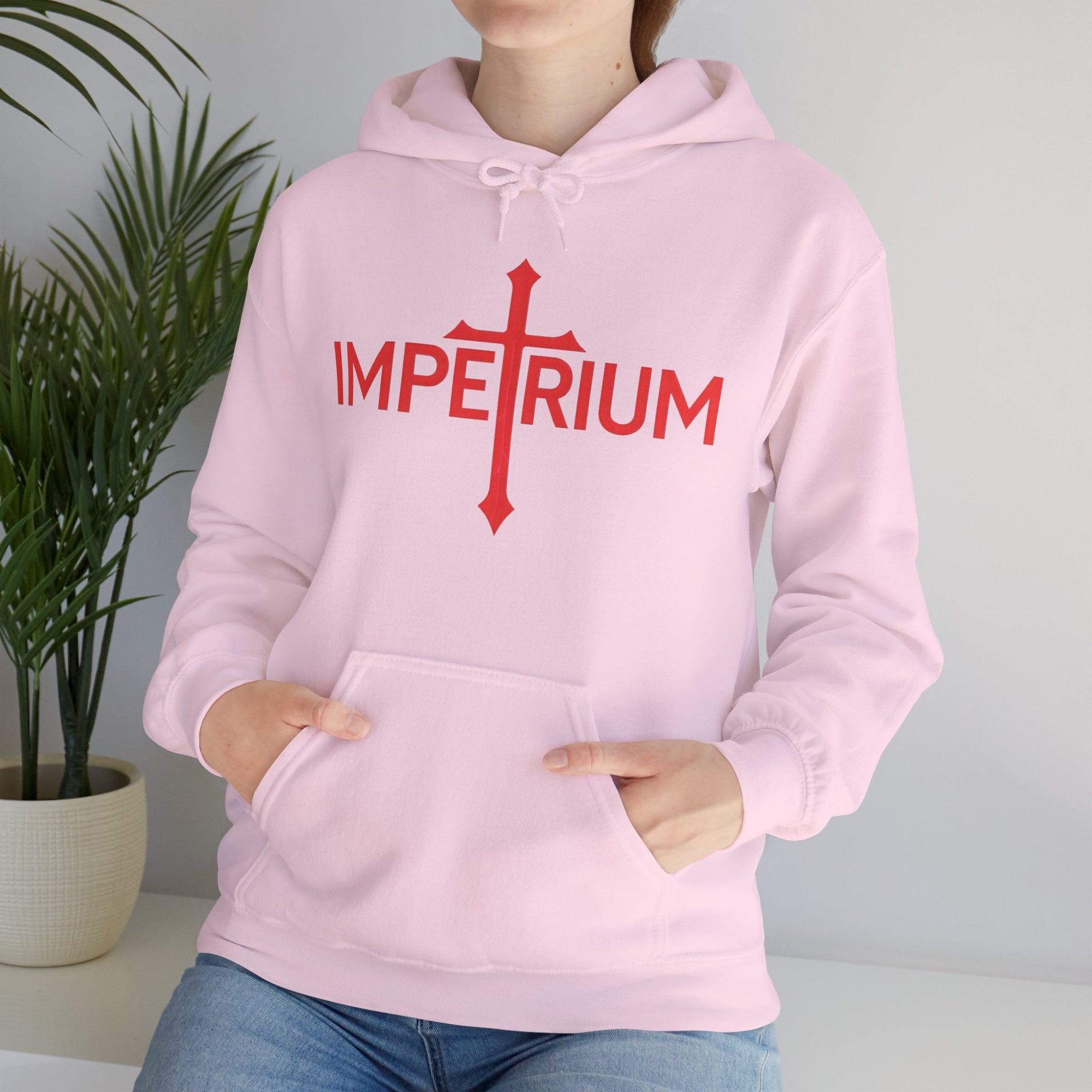 Pravinci Imperium - Light Pink Hooded Sweatshirt