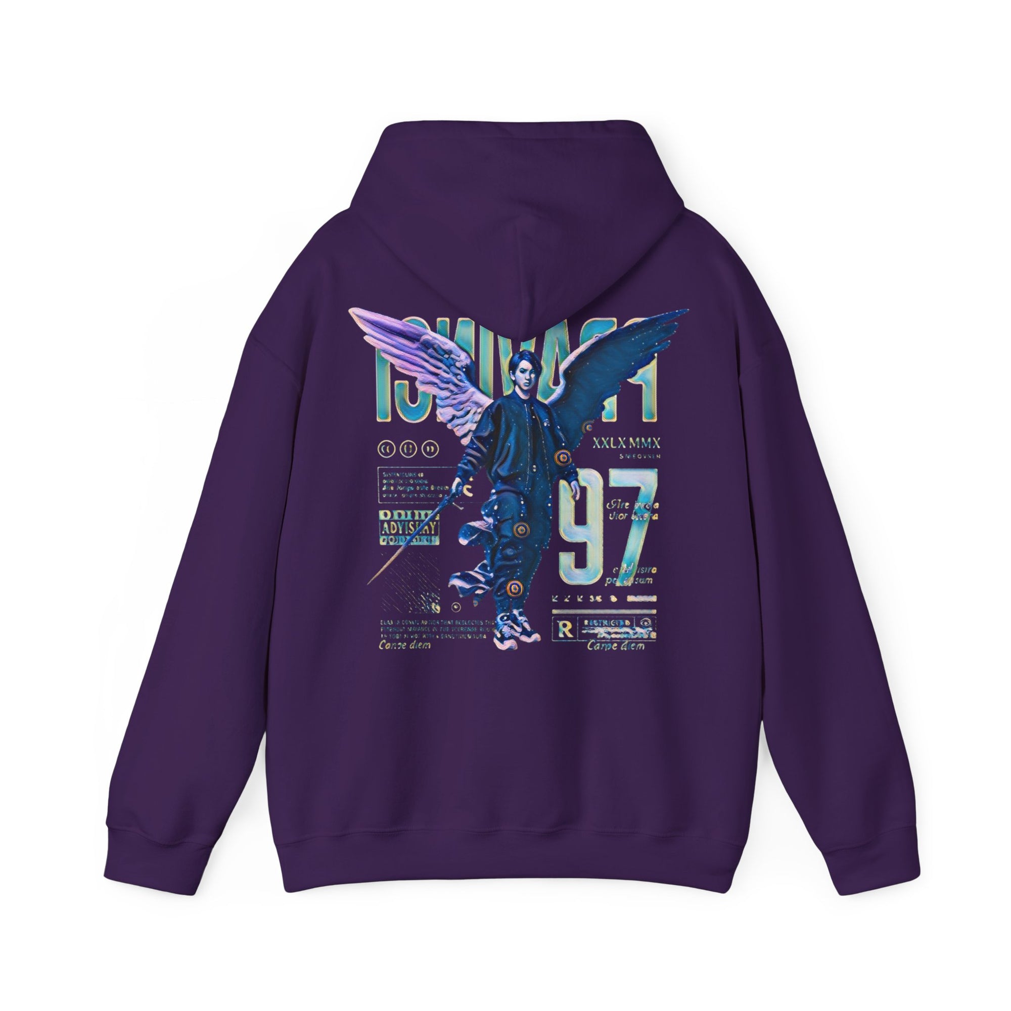 Pravinci Imperium Iridescente - Purple Hooded Sweatshirt