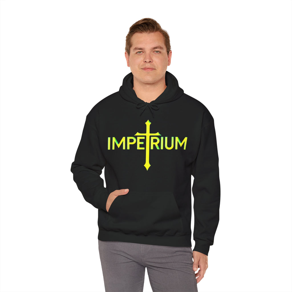 Pravinci Imperium Iridescente - Black Hooded Sweatshirt