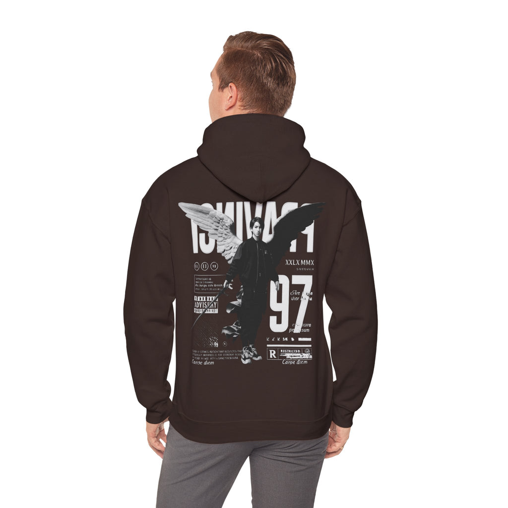 Pravinci Imperium Monocromia - Dark Chocolate Hooded Sweatshirt