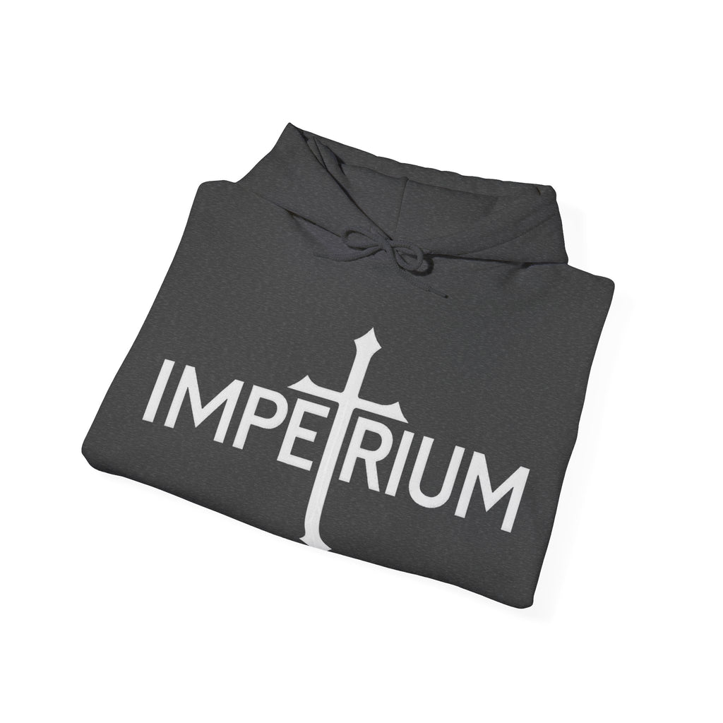Pravinci Imperium Monocromia - Dark Heather Hooded Sweatshirt
