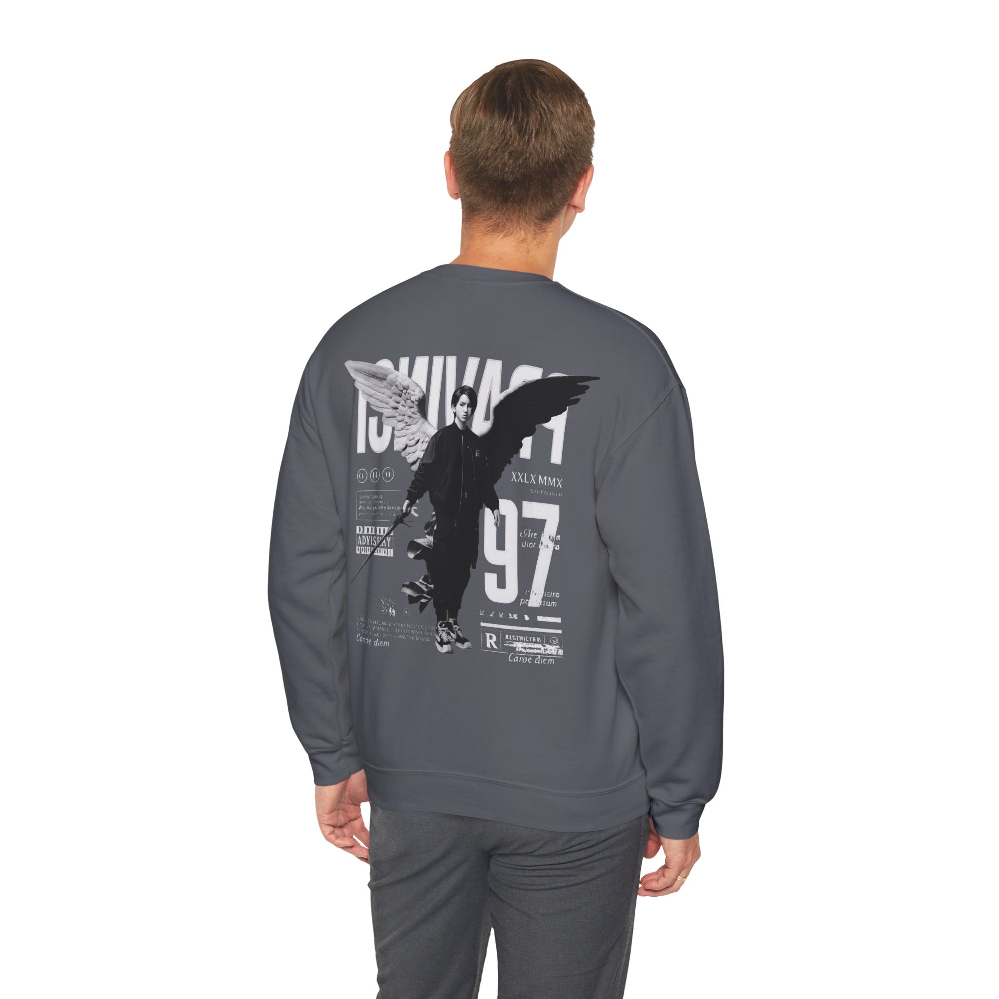 Pravinci Imperium Monocromia - Charcoal Sweatshirt