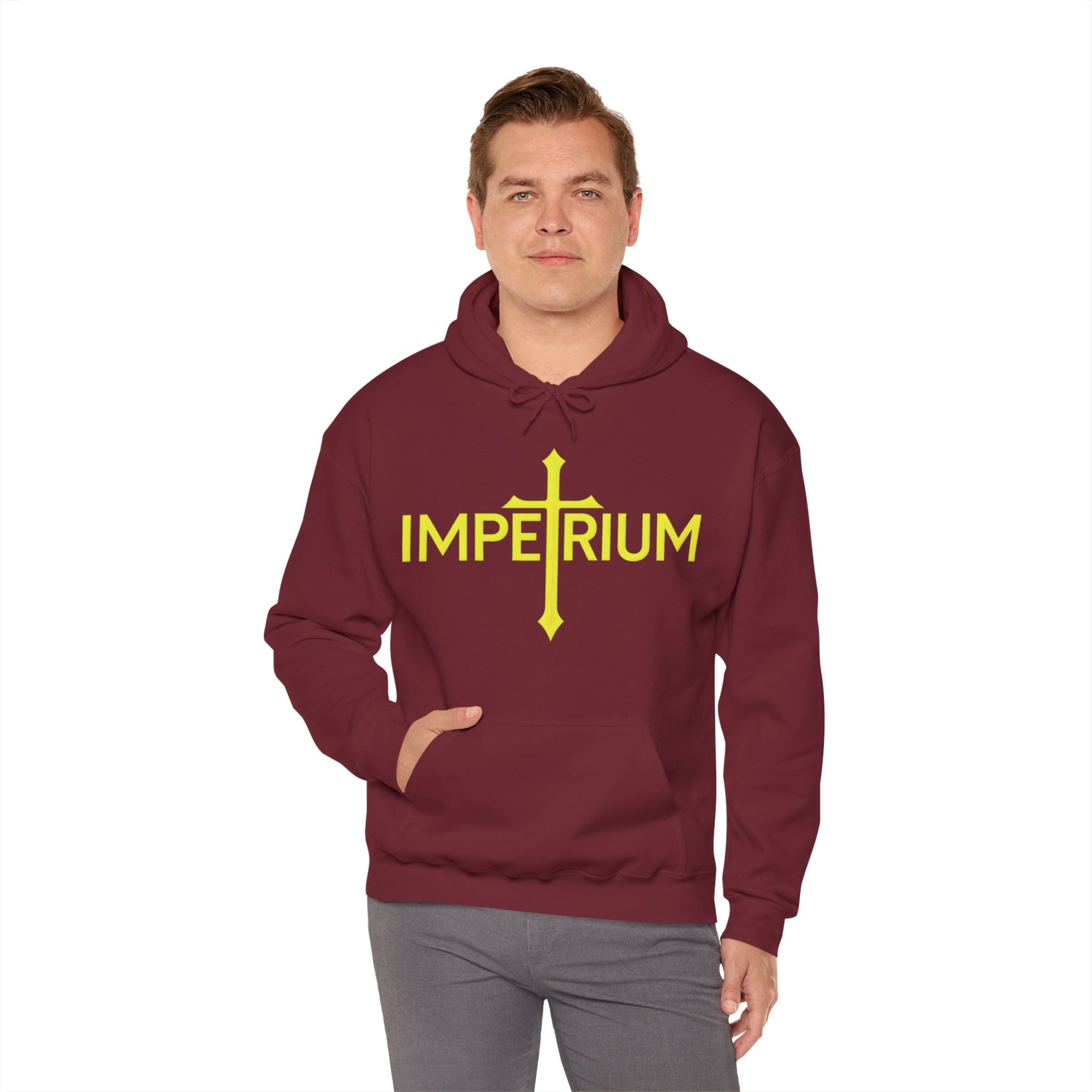 Pravinci Imperium - Garnet Hooded Sweatshirt