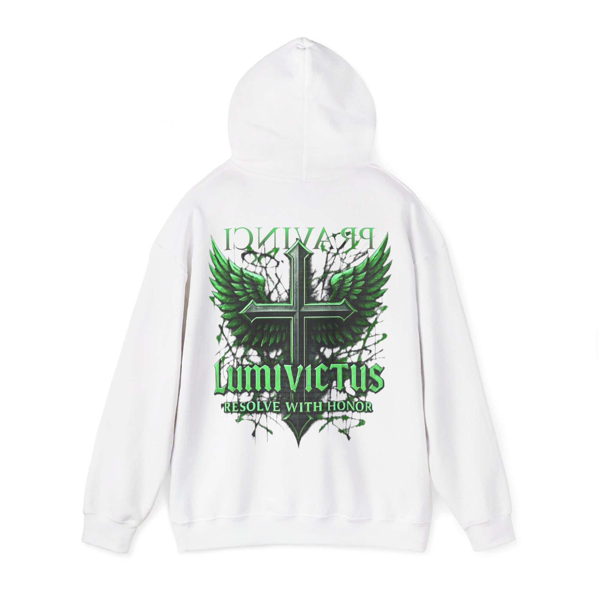 Pravinci Lumivictus Iridescente Green - Hooded Sweatshirt