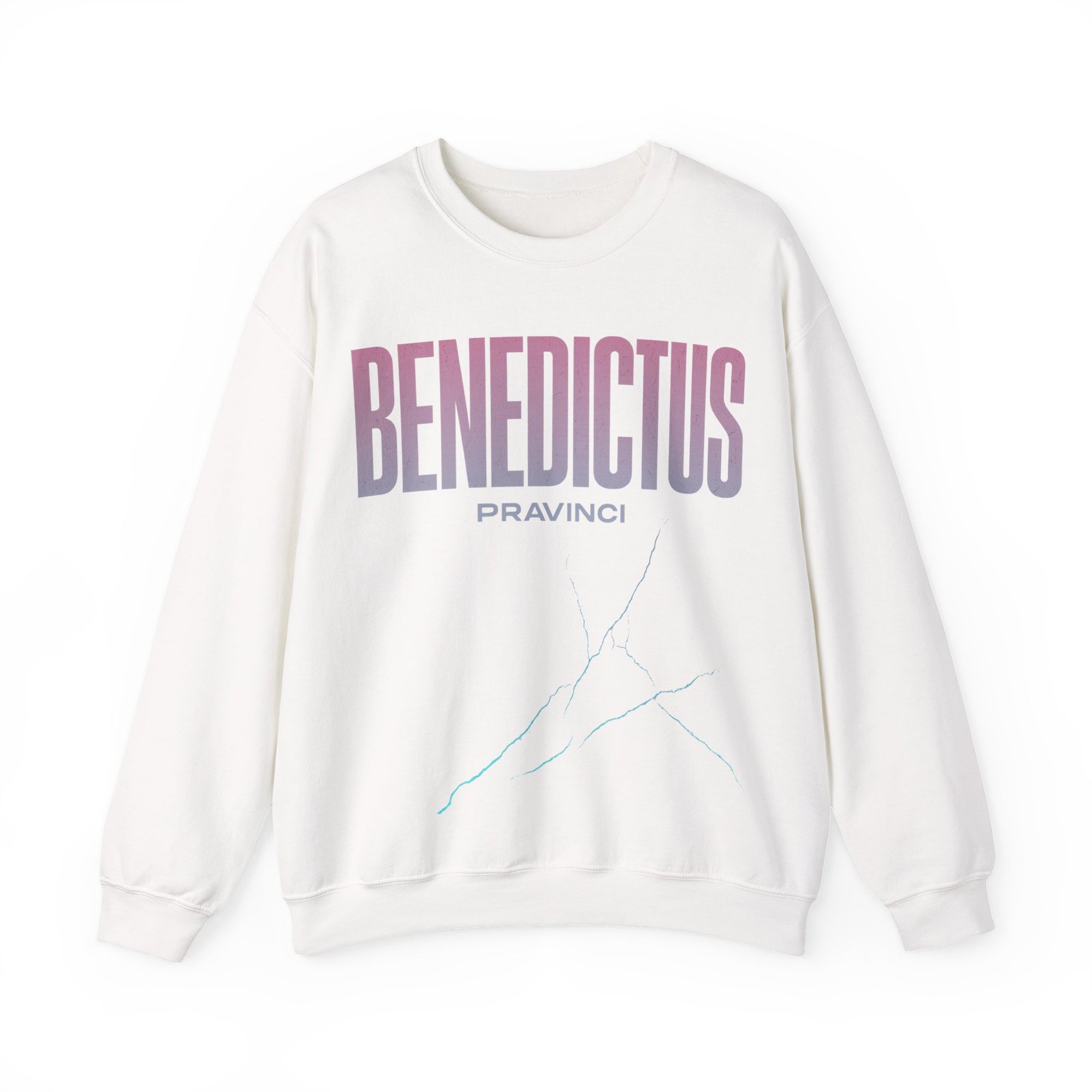 Pravinci Benedictus Labor Iridescente – White Sweatshirt