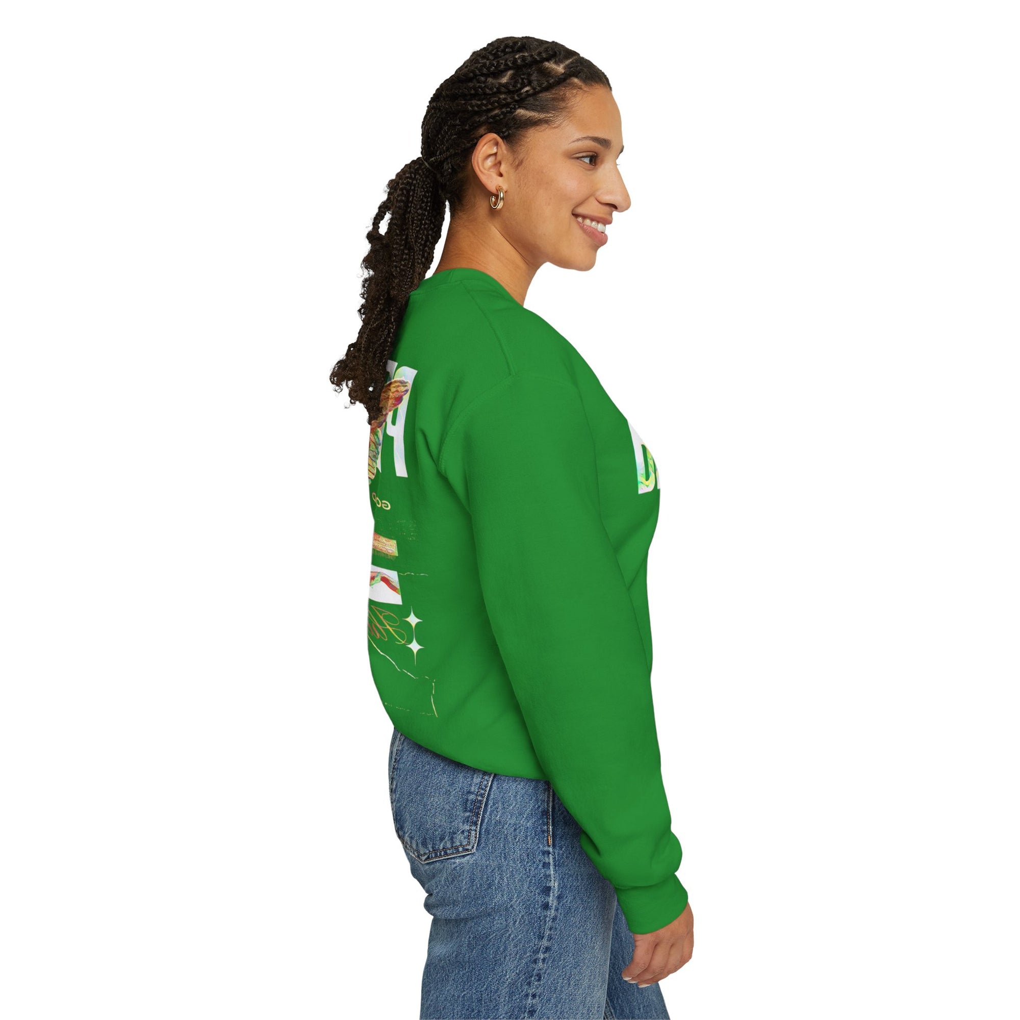 Pravinci Benedictus Labor Iridescente – Green Sweatshirt