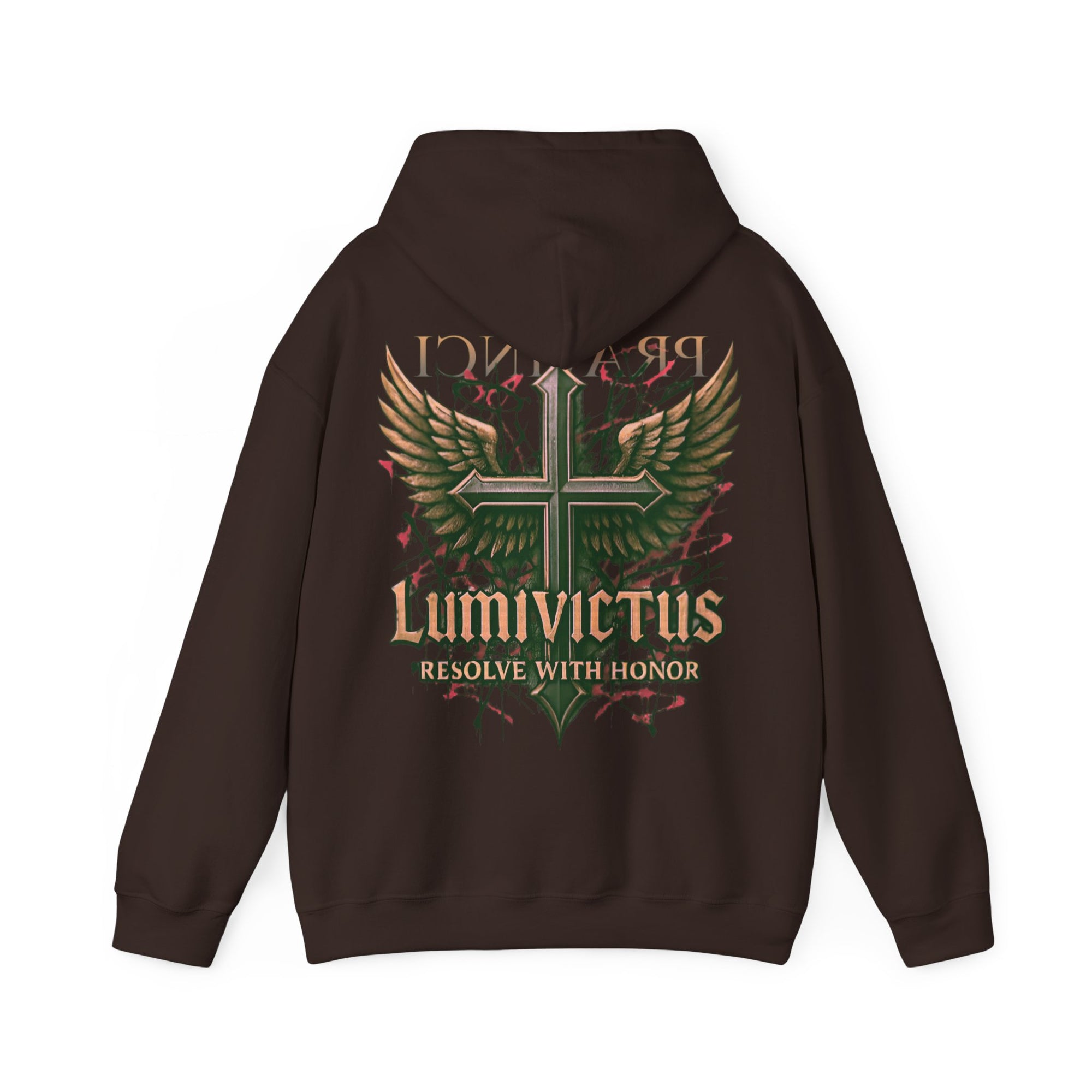 Pravinci Lumivictus Iridescente Olive Green - Hooded Sweatshirt