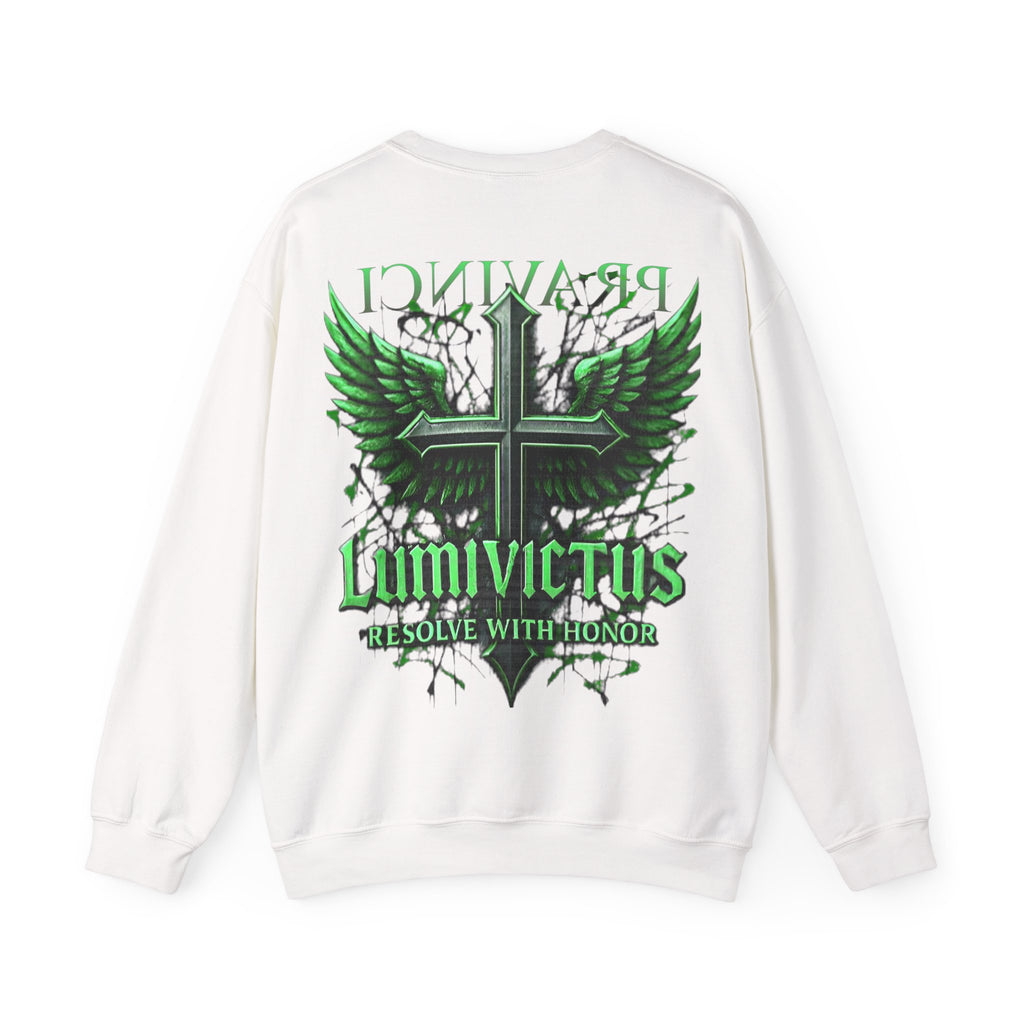 Pravinci Lumivictus Iridescente Green - Crewneck Sweatshirt