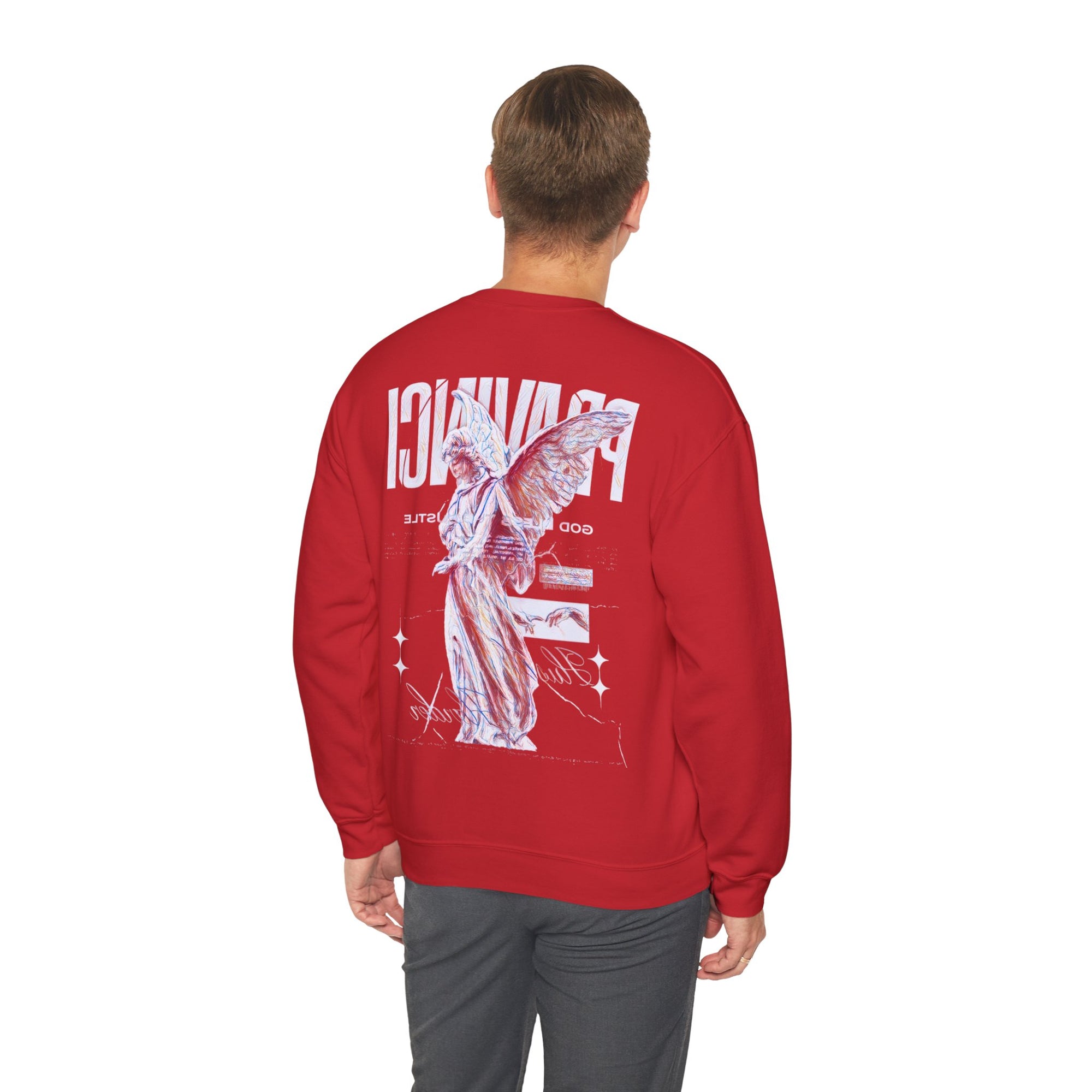 Pravinci Benedictus Labor Iridescente – Red Sweatshirt