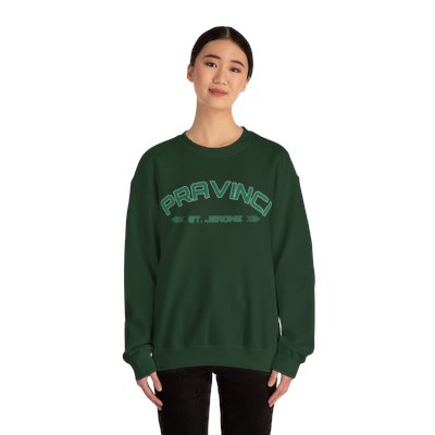 Pravinci St. Jerome - Forest Green Sweatshirt