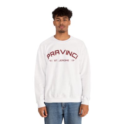 Pravinci - St. Jerome - White Sweatshirt