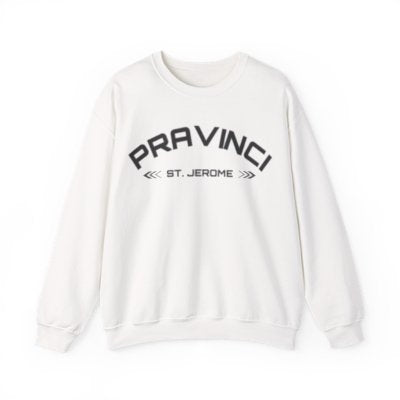 Pravinci St. Jerome Monocromia - White Sweatshirt