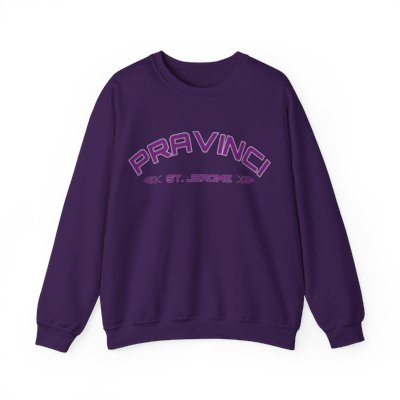 Pravinci St.Jerome - Purple Sweatshirt