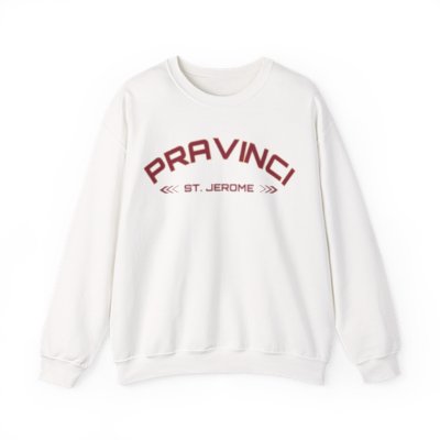 Pravinci - St. Jerome - White Sweatshirt