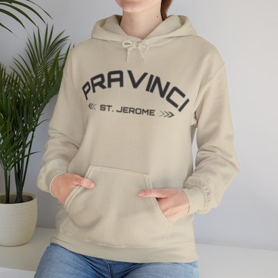 Pravinci St. Jerome Monocromia - Sand Hooded Sweatshirt