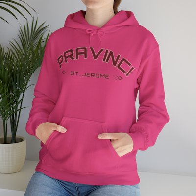Pravinci St. Jerome - Heliconia Hooded Sweatshirt