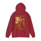 Pravinci St. Jerome - Antique Cherry Red Hooded Sweatshirt
