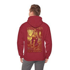 Pravinci St. Jerome - Antique Cherry Red Hooded Sweatshirt