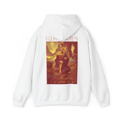 Pravinci St. Jerome - White Hooded Sweatshirt