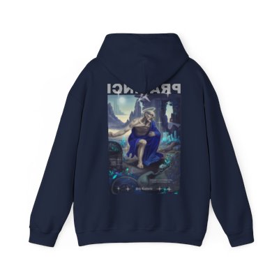 Pravinci St. Jerome - Navy Hooded Sweatshirt